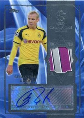 2017 Topps UEFA Champions League Showcase #AM-SR Autographed Memorabilia Champions /1