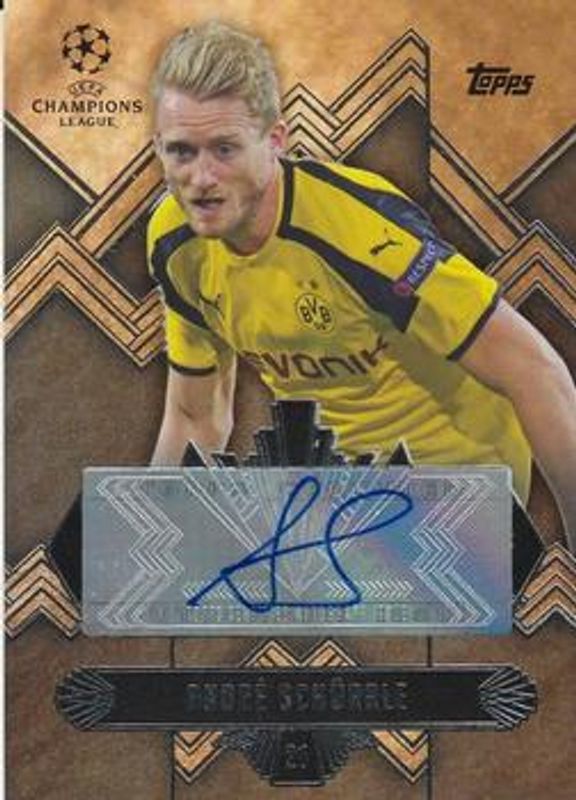 2017 Topps UEFA Champions League Showcase #TCA-AS Touch of Class Autographs