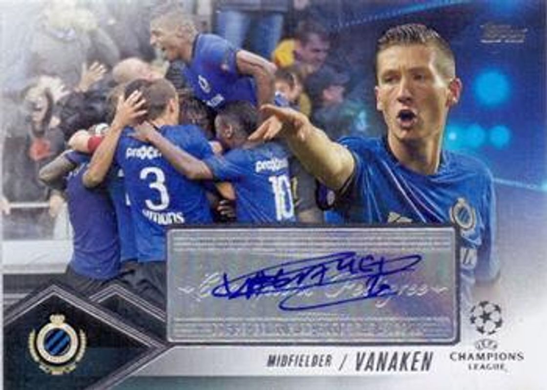 2017 Topps UEFA Champions League Showcase #CP-HV Champions Pedigree Autographs /25