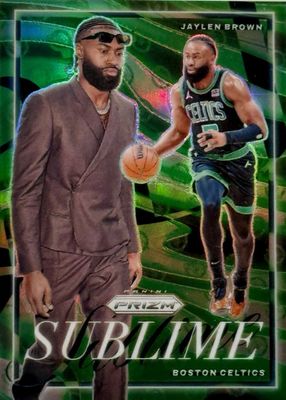 超貴重！！！Jaylen Brown Obsidian Yellow 10シリ