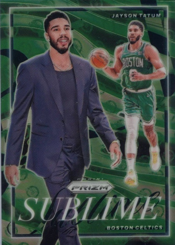 Jayson Tatum 2024 Prizm #29 Sublime /(SSP) Price Guide