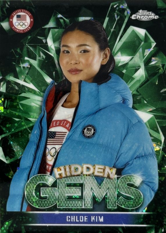 2026 Topps Chrome US Olympic & Paralympic Team Hopefuls #HG-5 Hidden Gems /(SSP)