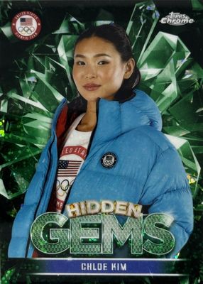 2026 Topps Chrome US Olympic & Paralympic Team Hopefuls #HG-5 Hidden Gems /(SSP)