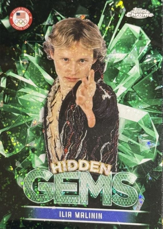 2026 Topps Chrome US Olympic & Paralympic Team Hopefuls #HG-1 Hidden Gems /(SSP)