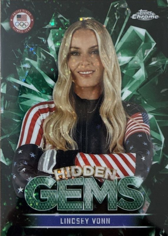 2026 Topps Chrome US Olympic & Paralympic Team Hopefuls #HG-3 Hidden Gems /(SSP)