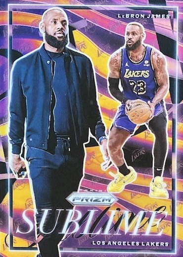 LeBron James 2024 Prizm #22 Sublime /(SSP) Price Guide