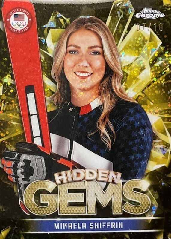 2026 Topps Chrome US Olympic & Paralympic Team Hopefuls #HG-2 Hidden Gems - Gold /10