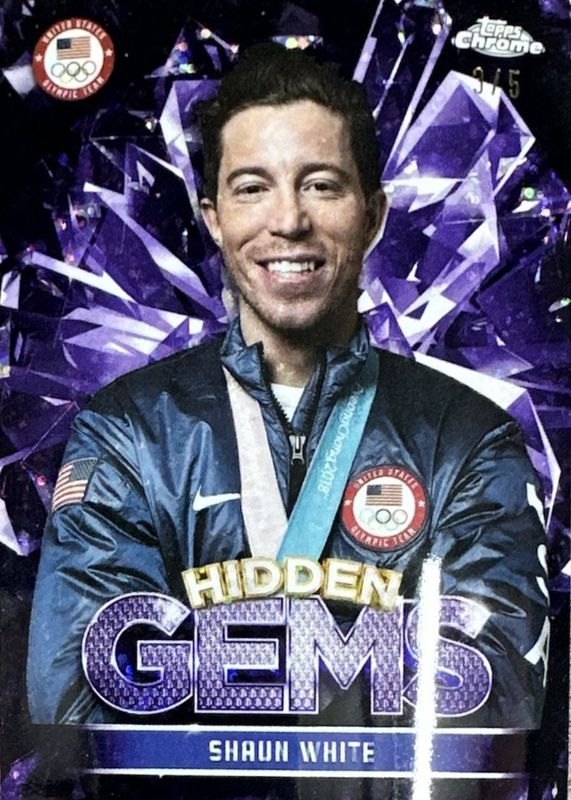 2026 Topps Chrome US Olympic & Paralympic Team Hopefuls #HG-4 Hidden Gems - Purple /5