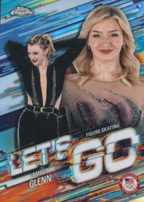 2026 Topps Chrome US Olympic & Paralympic Team Hopefuls #LG-17 Let's Go /(SSP)