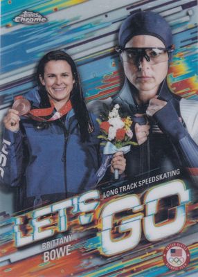 2026 Topps Chrome US Olympic & Paralympic Team Hopefuls #LG-20 Let's Go /(SSP)