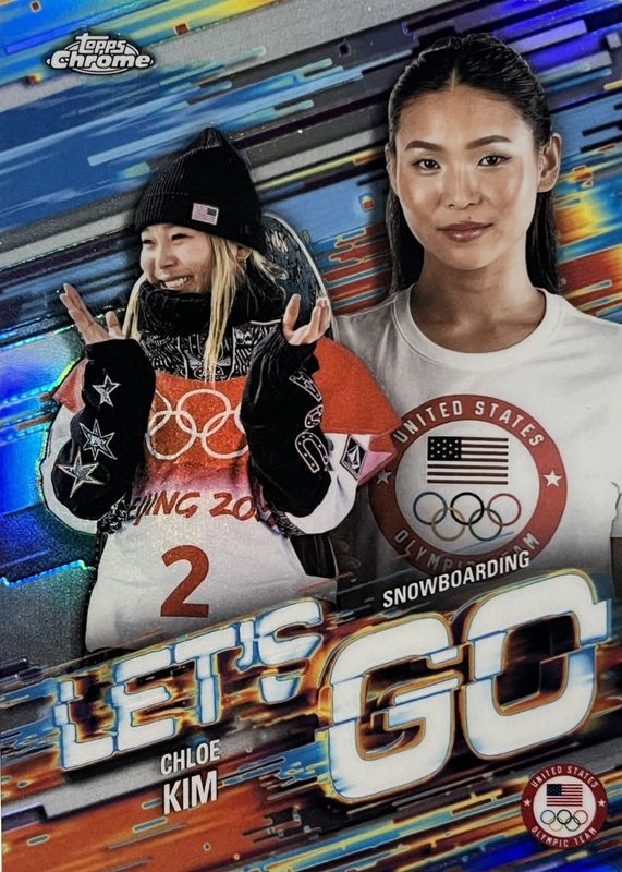 2026 Topps Chrome US Olympic & Paralympic Team Hopefuls #LG-9 Let's Go /(SSP)