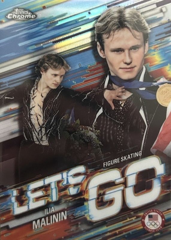 2026 Topps Chrome US Olympic & Paralympic Team Hopefuls #LG-3 Let's Go /(SSP)