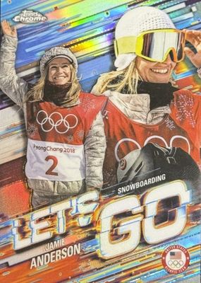 2026 Topps Chrome US Olympic & Paralympic Team Hopefuls #LG-25 Let's Go /(SSP)