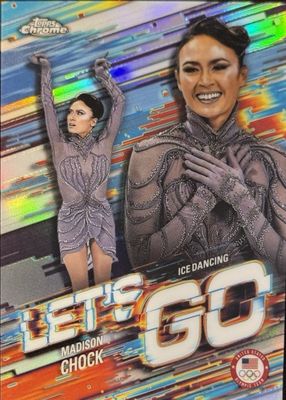 2026 Topps Chrome US Olympic & Paralympic Team Hopefuls #LG-15 Let's Go /(SSP)