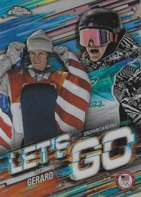 2026 Topps Chrome US Olympic & Paralympic Team Hopefuls #LG-12 Let's Go /(SSP)