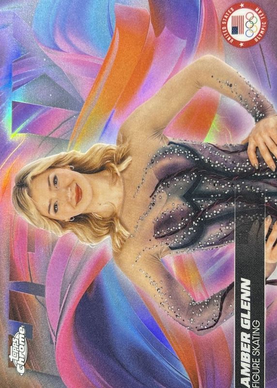 2026 Topps Chrome US Olympic & Paralympic Team Hopefuls #HX-17 Helix /(SSP)