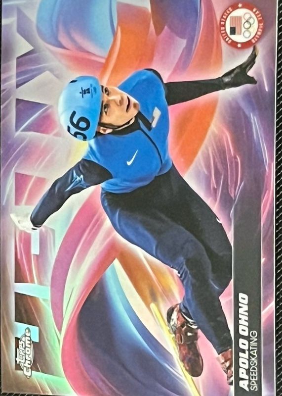 2026 Topps Chrome US Olympic & Paralympic Team Hopefuls #HX-7 Helix /(SSP)