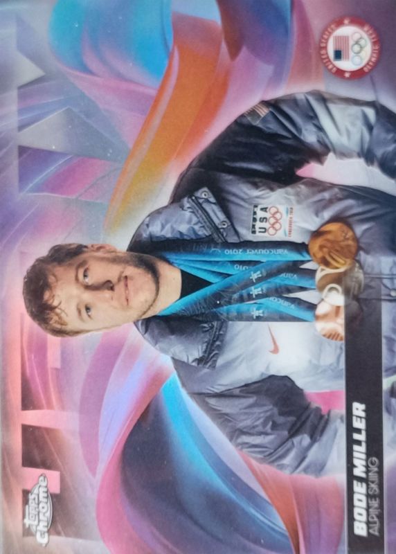2026 Topps Chrome US Olympic & Paralympic Team Hopefuls #HX-20 Helix /(SSP)