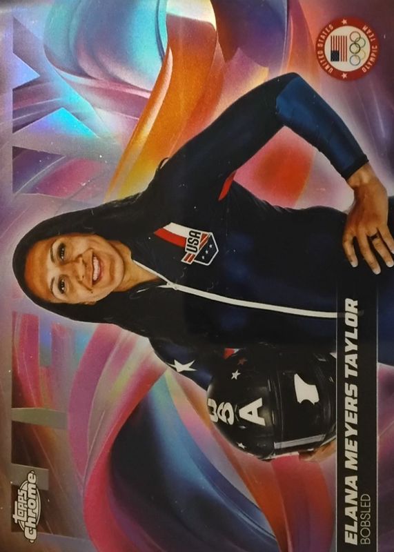 2026 Topps Chrome US Olympic & Paralympic Team Hopefuls #HX-15 Helix /(SSP)