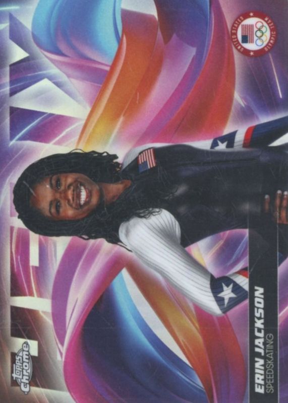 2026 Topps Chrome US Olympic & Paralympic Team Hopefuls #HX-16 Helix /(SSP)