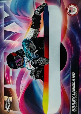 2026 Topps Chrome US Olympic & Paralympic Team Hopefuls #HX-13 Helix /(SSP)