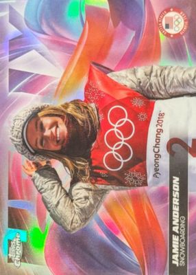 2026 Topps Chrome US Olympic & Paralympic Team Hopefuls #HX-14 Helix /(SSP)