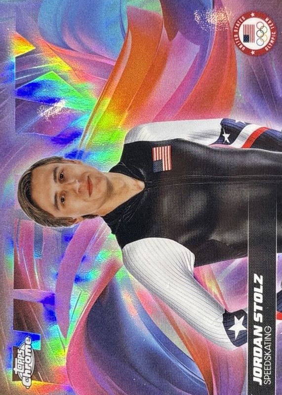 2026 Topps Chrome US Olympic & Paralympic Team Hopefuls #HX-11 Helix /(SSP)