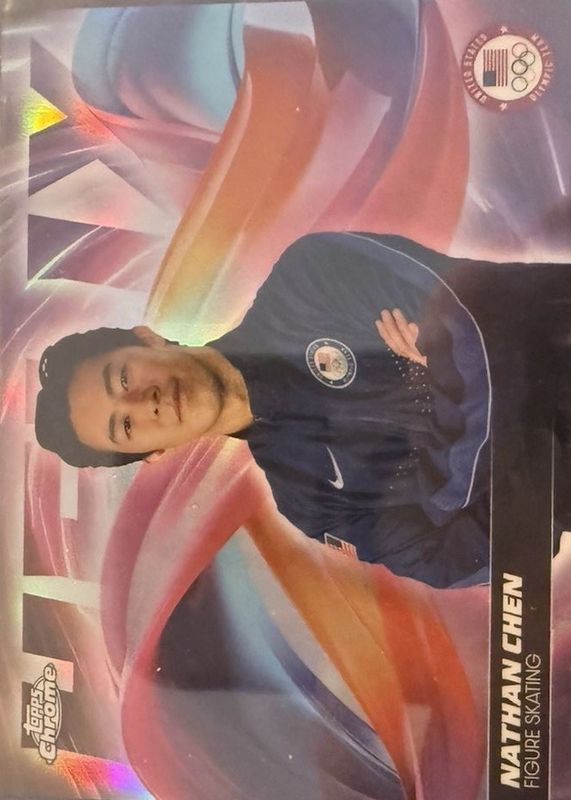 2026 Topps Chrome US Olympic & Paralympic Team Hopefuls #HX-5 Helix /(SSP)