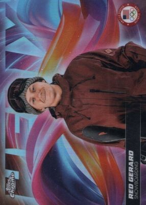 2026 Topps Chrome US Olympic & Paralympic Team Hopefuls #HX-12 Helix /(SSP)