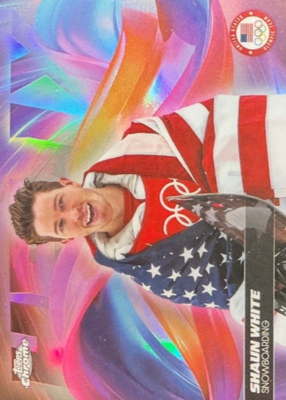 2026 Topps Chrome US Olympic & Paralympic Team Hopefuls #HX-10 Helix /(SSP)