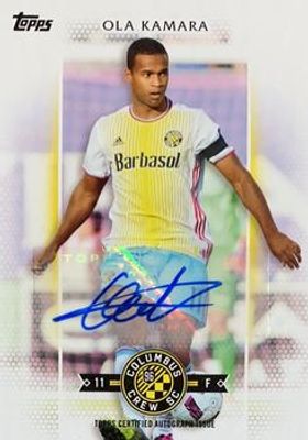 2017 Topps MLS #113 Autographs /15