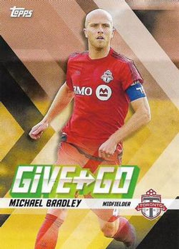 2017 Topps MLS #GG-BA Give & Go