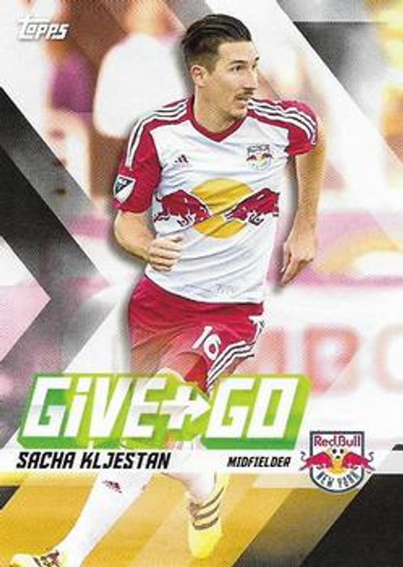 2017 Topps MLS #GG-KWP Give & Go