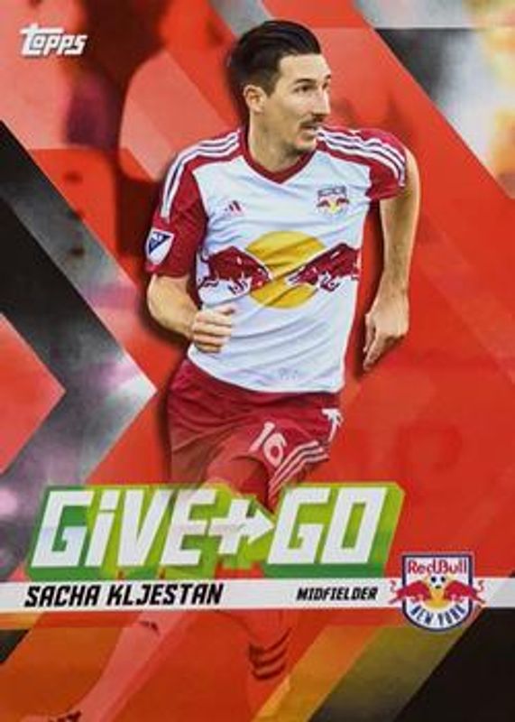 2017 Topps MLS #GG-KWP Give & Go Red /10