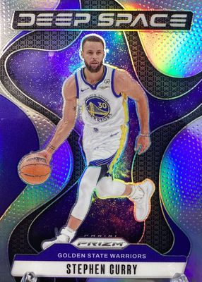 Stephen Curry 2024 Prizm #10 Deep Space - Purple Pulsar /35