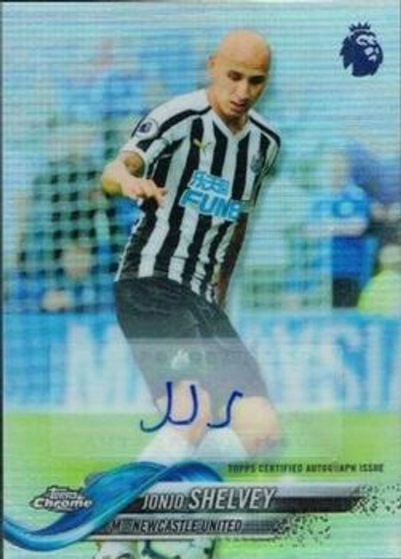 2018 Topps Chrome Premier League #60 Autographs