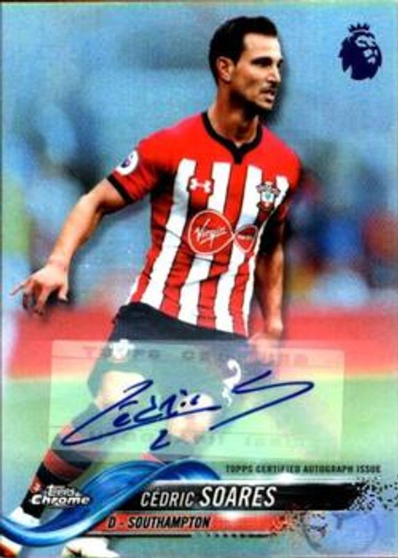 2018 Topps Chrome Premier League #71 Autographs