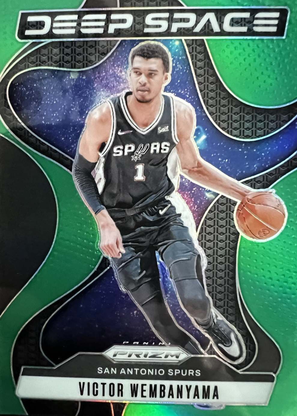 Victor Wembanyama 2024 Prizm #2 Deep Space - Green Price Guide