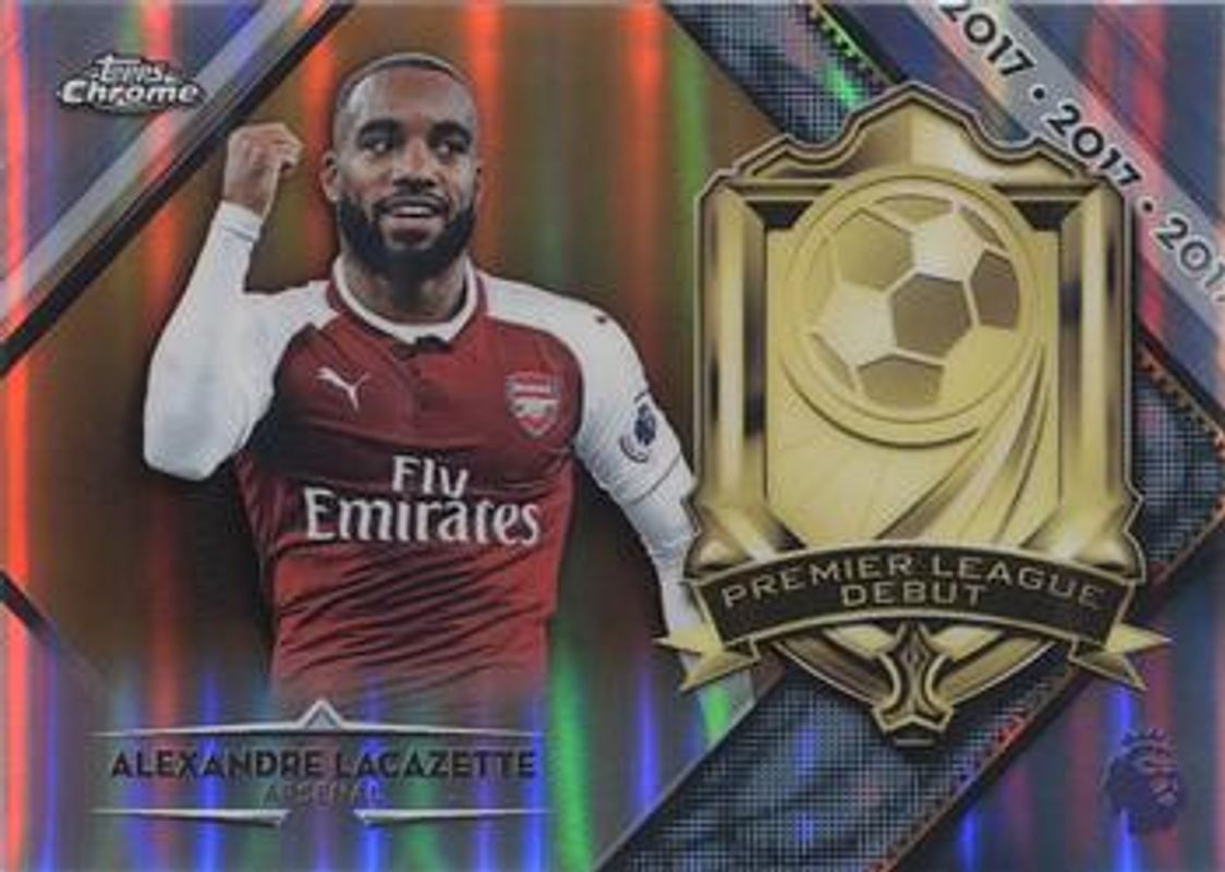 2018 Topps Chrome Premier League #PD-AL Premier League Debuts Orange /25