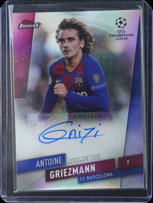 2019 Topps Finest UEFA Champions League #FA-AG Finest Autographs