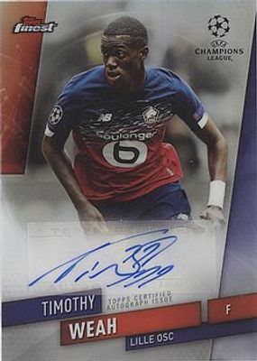 2019 Topps Finest UEFA Champions League #FA-TWE Finest Autographs