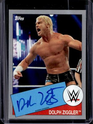 2015 Topps WWE Heritage Autographs - Silver /25
