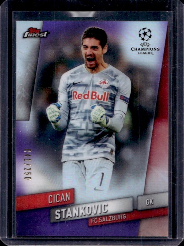 2019 Topps Finest UEFA Champions League #93 Purple /250