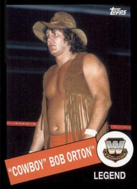 2015 Topps WWE Heritage #10 Black Border