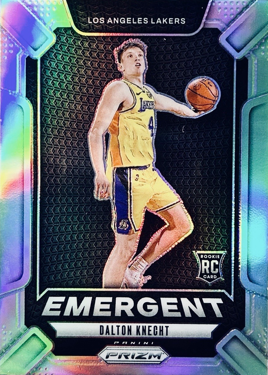Dalton Knecht 2024 Prizm #10 Emergent - Silver Price Guide