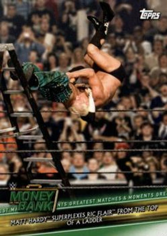 2019 Topps WWE Money in the Bank #GMM-2 Greatest Matches & Moments