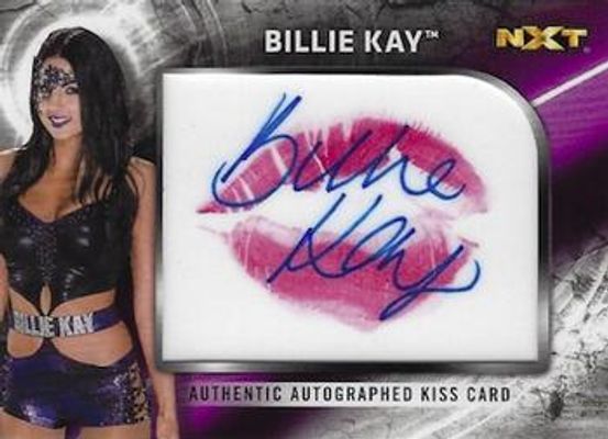 2018 Topps WWE Autographed Kiss Cards /25