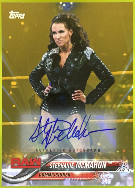2018 Topps WWE #86 Gold /10