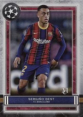 2020 Topps Museum Collection UEFA Champions League #48 Base