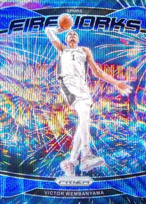 2024 Prizm #2 Fireworks - Blue Wave /175